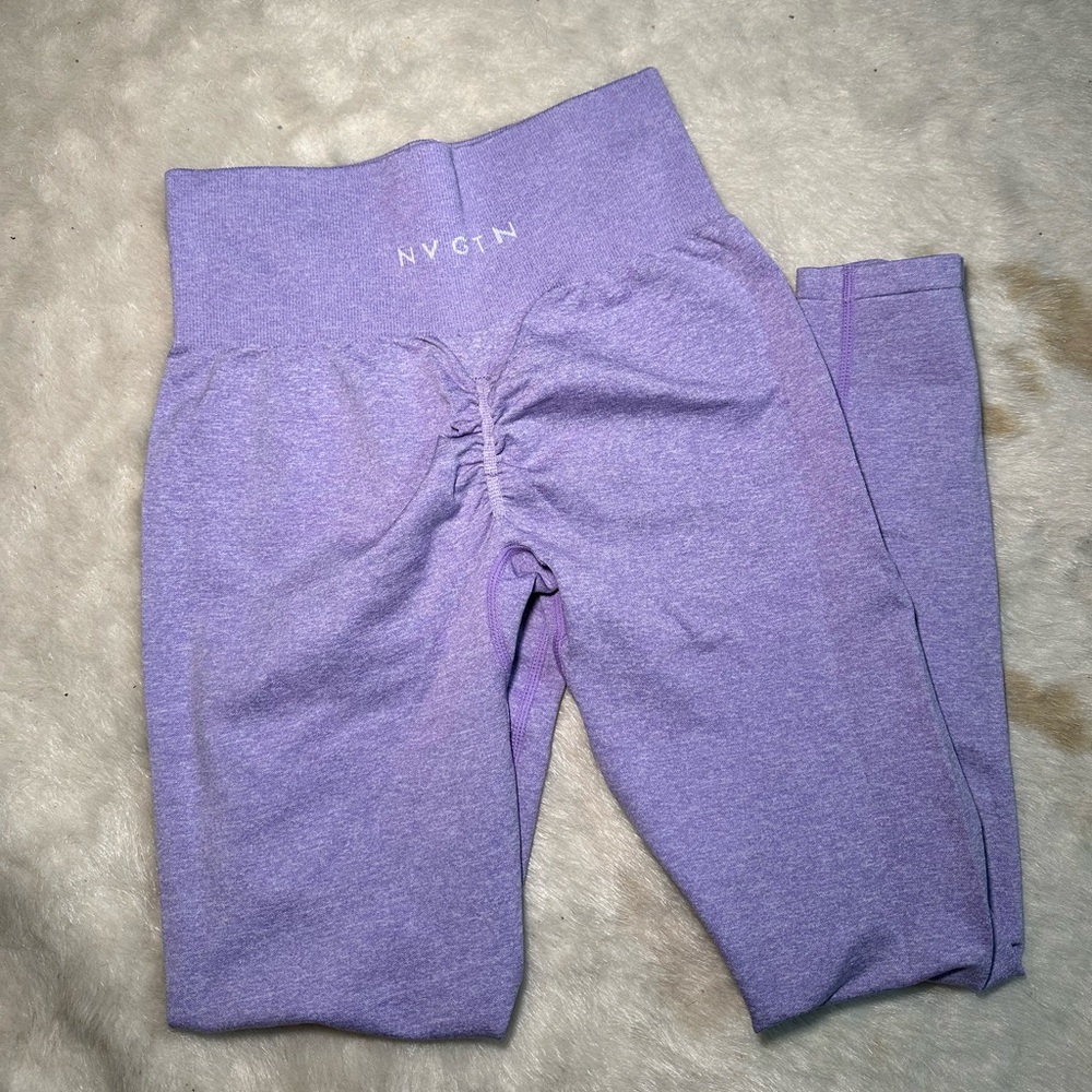 COPY - NVGTN Purple Scrunch Leggings